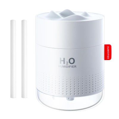 500ml cold mist humidifier 1set + 2 pieces matching cotton filter element. Automatic shutdown without water