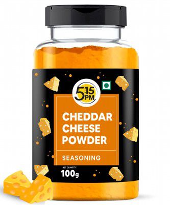 5:15PM Cheddar Cheese Powder Seasoning for Popcorn Pasta Pizza Nachos Fries 100 g