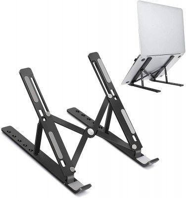 6 Angle Foldable & Portable Plastic Laptop Stand for Desk