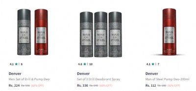 65% Off On DENVER Perfumes | Starts @ Rs 99