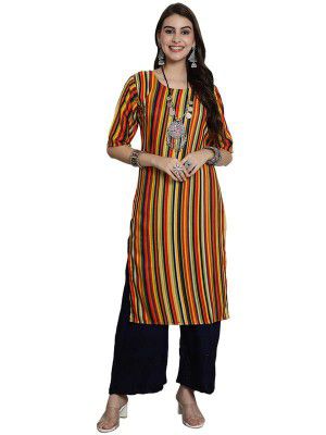 7Threads Kurti for Women|Kurti|Kurta|Kurta for Women|Crepe Kurti|Printed Kurta|Crepe Straight Kurti Kurti