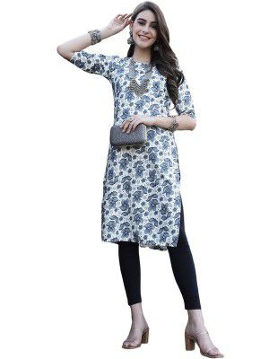 7Threads Kurti for Women|Kurti|Kurta|Kurta for Women|Crepe Kurti|Printed Kurta|Crepe Straight Kurti Kurti