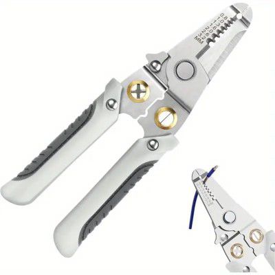 8 in 1 Wire Crimping Tool | Heavy Duty Cable Cutter