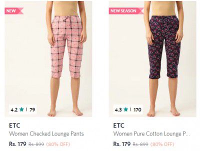 Flat 80% Off On ETC Clothing