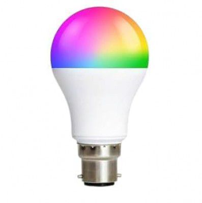 9W RGB LED Bulb (B22) | Color Changing LED Light with Multiple Modes | Decorative Mood Light for Home & Parties (Pack of 1)