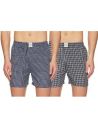 ABOF Men's Regular Fit Shorts (Pack of 2) @ 249...