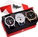 ABREXO Abx8010-Gents Exclusive Designer Combo Analog Watch...