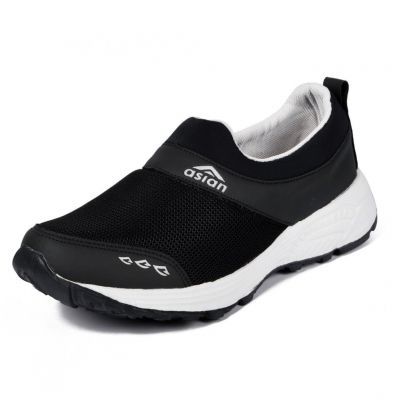 ASIAN Shoes Future-04 Black Canvas Men Shoes