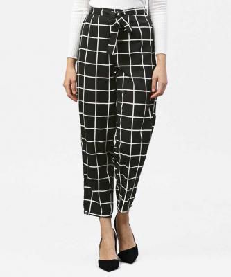 Aasi - House of Nayo Regular Fit Women Black Trousers