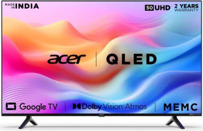 Acer V Series 50" QLED Ultra HD (4K) Smart Google TV (AR50GR2851VQD)