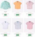Ajio: Upto 75% Off On Boy's Shirts Starts at Rs 120...