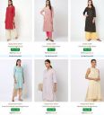 Ajio: Women's Kurta Starts ₹150| Upto 96% Off...