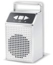 Akasaki WC-124 Wireless Portable Speaker V5.0 with Extra Bass, Noise Ratio 84bd, High Frequency, Sensitivity(Silver)...