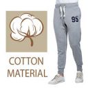 Alan Jones Clothing Mens Cotton Slim Fit Joggers...