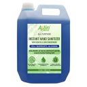Allin Exporters Instant Hand Sanitizer 70% Isopropyl Alcohol Based Waterless Sanitizing Gel Rinse-free Germ Protection Palm Cleaner Handrub (5000ml)...