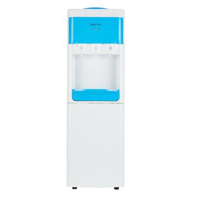 Amazon Basics Hot and Cold Floor Standing Water Dispenser - Top Loading, 20 litres