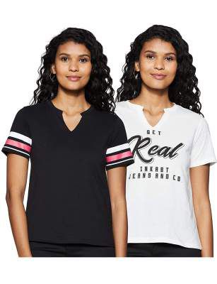 Amazon Brand - Inkast Denim Co. Women's Regular Fit T-Shirt