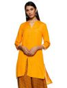 Amazon Brand - Myx Women's Rayon straight Kurti...