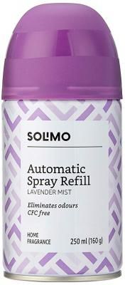 Amazon Brand - Solimo Automatic Air Freshener Refill - 250 ml (Lavender Mist)