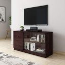 Amazon Brand - Solimo Cygnus Engineered Wood TV Cabinet with Drawers...