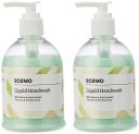Amazon Brand - Solimo Handwash Liquid, Neem & Aloe - 250 ml (Pack of 2)...