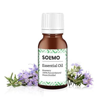 Amazon Brand - Solimo Rosemary Essential Oil, 100% Pure & Natural