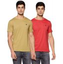Amazon Brand - Symbol Men & Melange T-Shirt (Pack of 2)...