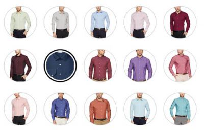 Amazon Brand - Symbol Men's Solid Slim Fit Full Sleeve Formal Shirt