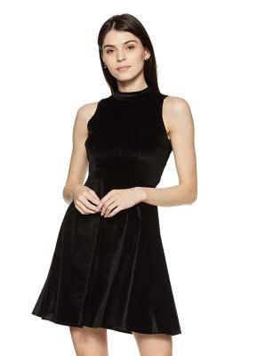 Amazon Brand - Symbol Women's Skater Knee-Long Dress