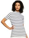 Amazon Brand - Symbol Womens Striped Slim Fit T-Shirt...