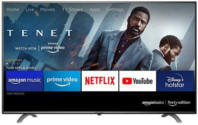 AmazonBasics AB43U20PS 109cm 43" Fire TV Edition 4K Ultra HD Smart LED TV