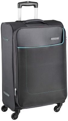 American Tourister Jamaica Polyester 69 cms Grey Softsided Suitcase