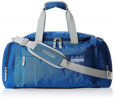 American Tourister Nylon 55 cms Blue Travel Duffle