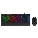Ant Esports KM500W Gaming Backlit Keyboard and Mouse Combo - World of Warships Edition – Black...