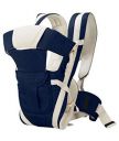Antil's Baby Carrier Bag/Adjustable Hands Free 4 in 1 Baby/Baby sefty Belt/Child Safety Strip/Baby Sling Carrier Bag/Baby Back Carrier Bag (Navy Blue) Front Carry Facing...