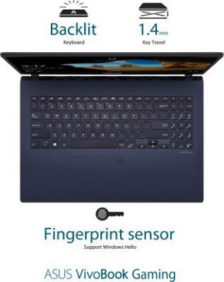 Asus VivoBook Gaming Core i5 8th Gen - (8 GB/512 GB SSD/Windows 10 Home/4 GB Graphics/NVIDIA Geforce GTX 1050) F571GD-BQ259T Gaming Laptop (15.6 inch, Star Black, 2.14 kg)
