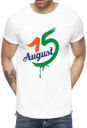 Avnis Printed Men Round Neck White T-Shirt ...