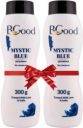 BGOOD Body & Face Talcum Powder - Mystic Blue Fragrance - 300gm | Pack of 2  (2 x 300 g)...