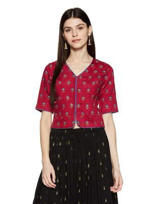 BIBA Women's Body Blouse Shirt