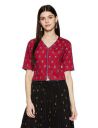 BIBA Women's Body Blouse Shirt...