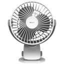 Bajaj Pygmy Mini 11cm Sweep 3 Blade Table Fan (USB Charging, 251268, White Smoke)...
