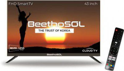 BeethoSOL 109 cm 43" Full HD LED Smart Android TV  (LEDSMTBG4389FHDZ37-EK)