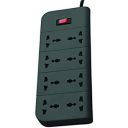 Belkin Essential Series F9E800zb2MGRY 8-Socket Surge Protector...