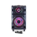 Blaupunkt PS100 Volcano 100 DJ Panel Party Speaker with Battery & Wheels (Black)...