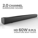 Boat AAVANTE BAR 1100, 2.0 Channel Sound, 60W R.M.S, Multimedia Soundbar...