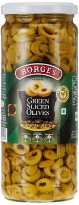 Borges Green Sliced Olives, 450g