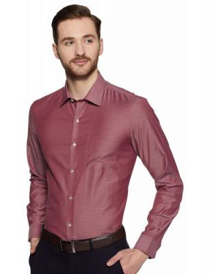 Bradstreet by Arrow Men's Plain Slim Fit Formal Shirt