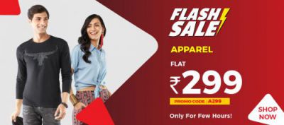 Brand Factory Flash Sale: Apparel at Flat Rs.299