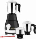 Butterfly Arrow 500 W Mixer Grinder (Grey, 3 Jars)...