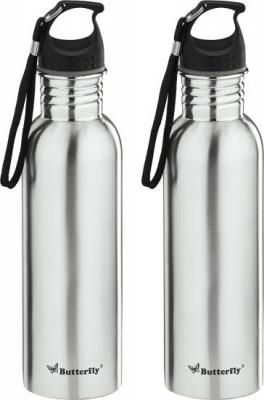 Butterfly ECO SS WATER BOTTLE 750 ML-2 PCS SET (STAINLESS STEEL) 750 ml Bottle
